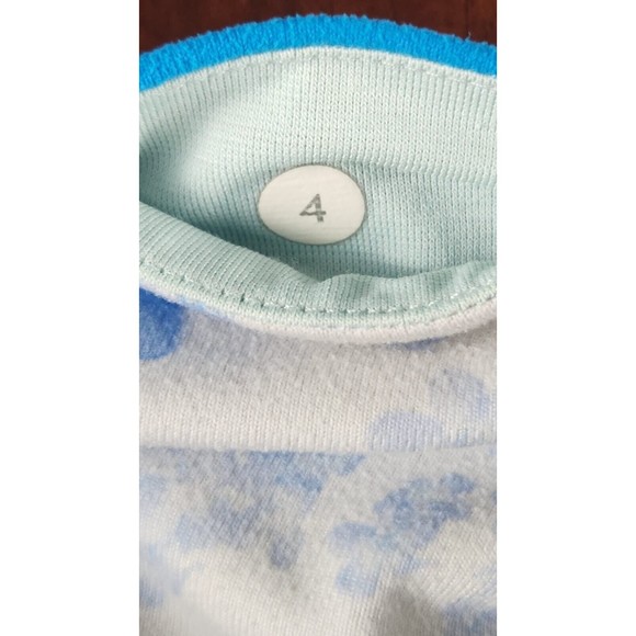 Lululemon Women's Blue Elastic Waist Athletic‎ Crop Activewear Pants Size 4 - Picture 7 of 8